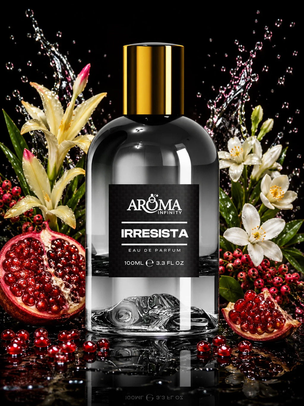 Infinity Aroma Irresista perfume campaign