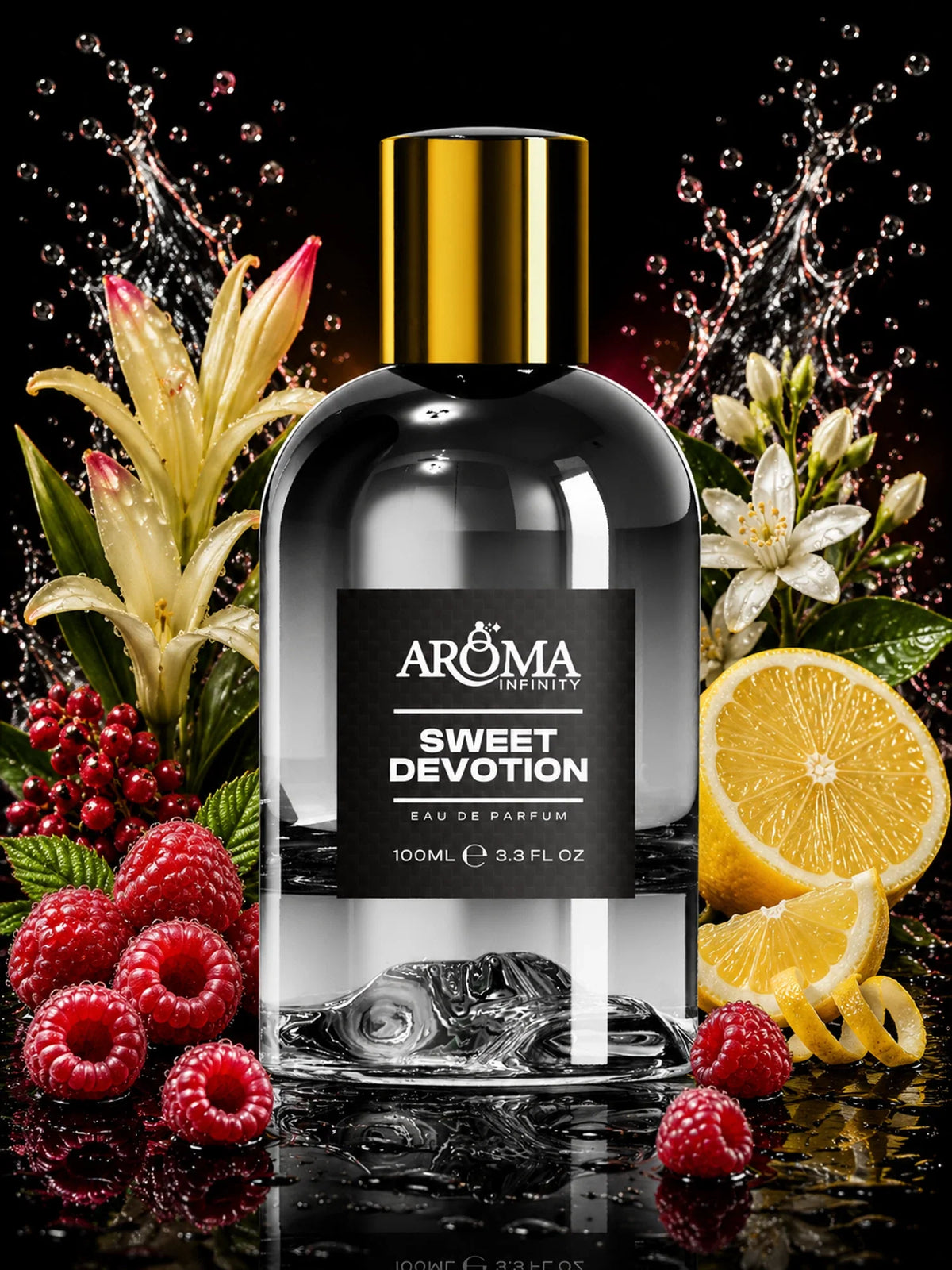 Infinity Aroma Sweet Devotion perfume campaign